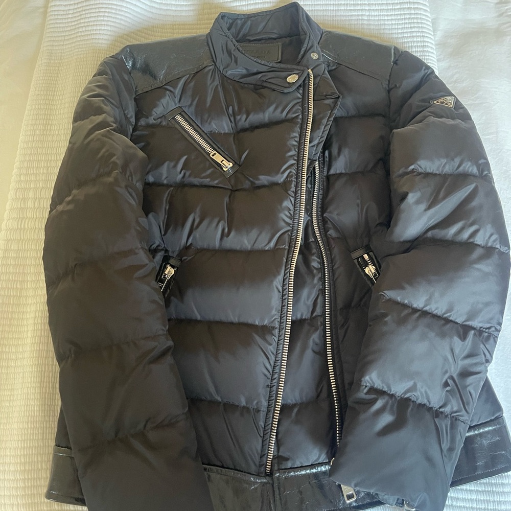 Prada Black Quilted Jacket